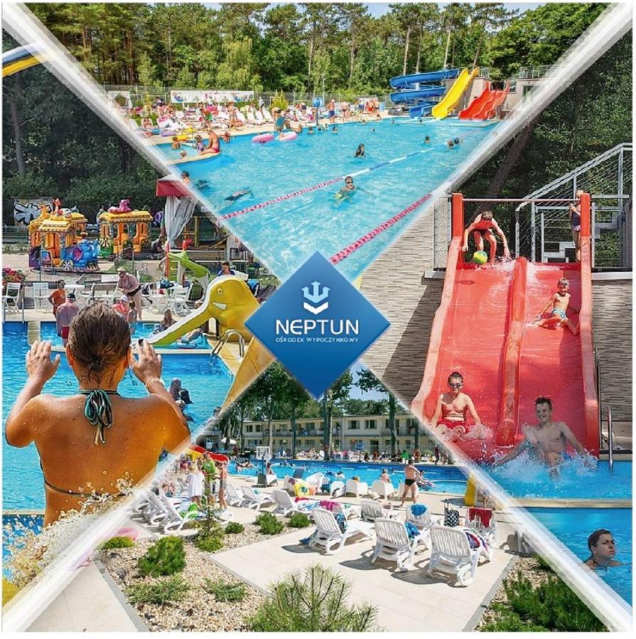 Hotel Domki Osrodek Wypoczynkowy Neptun Ujście-Darłowskie Esterno foto