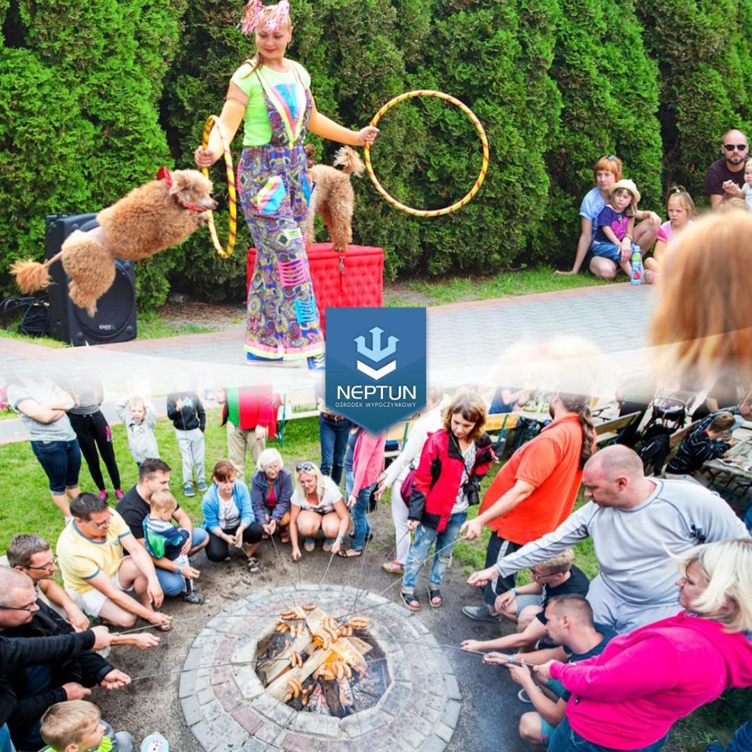 Hotel Domki Osrodek Wypoczynkowy Neptun Ujście-Darłowskie Esterno foto